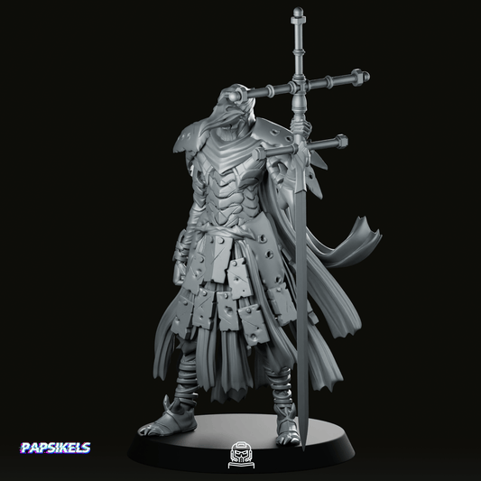 Zamora Plague Knight 2 Trench Crusade miniature - Papsikels Miniatures - We Print Miniatures