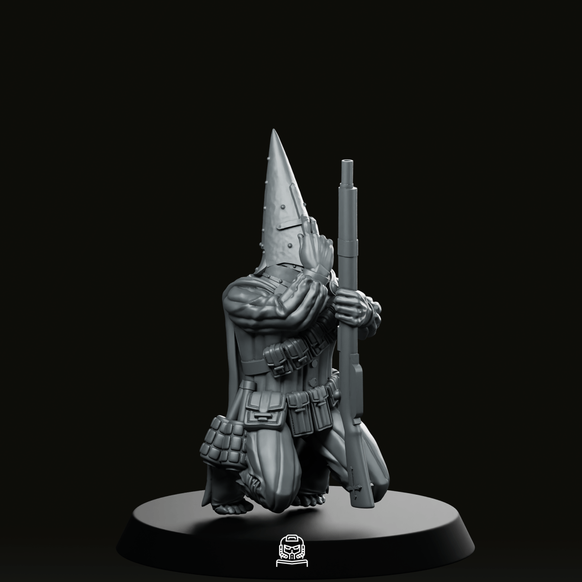 Zealot Praying Trench Crusade Miniature - Onmioji - We Print Miniatures