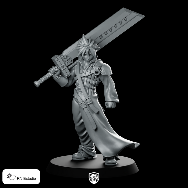 Zed Flare Miniature Greatsword Mercenary