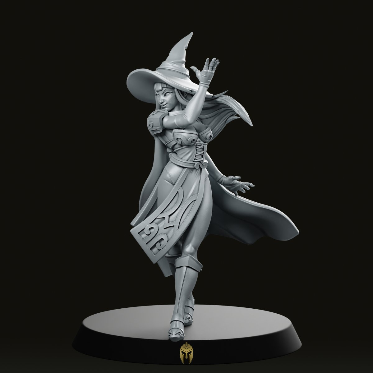 Zephyra Walking Miniature - CastNPlay - We Print Miniatures