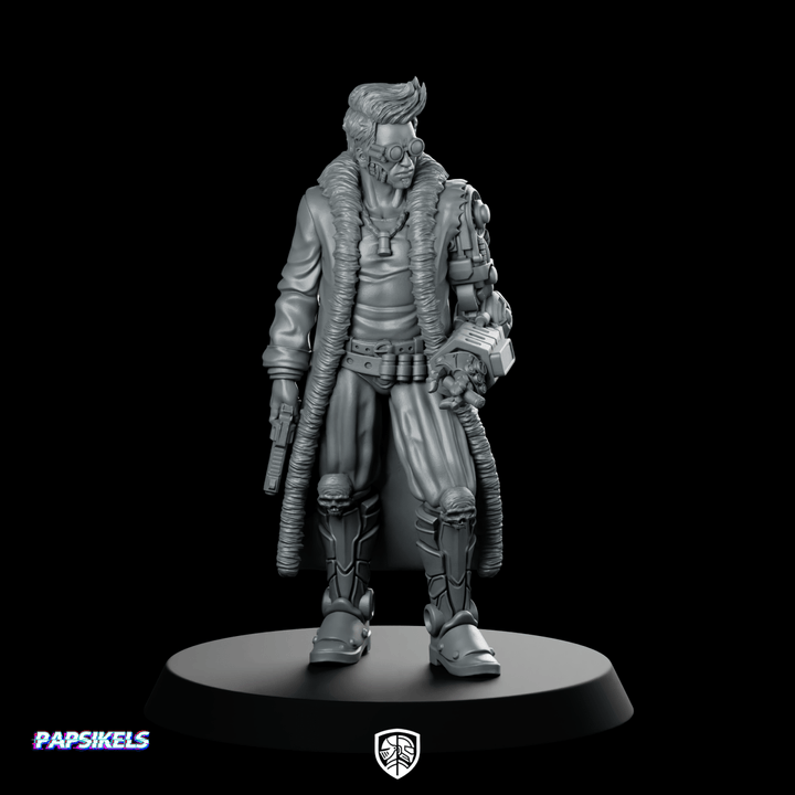 Zigma Black Cyber ​​Omninet Di Er Miniatur