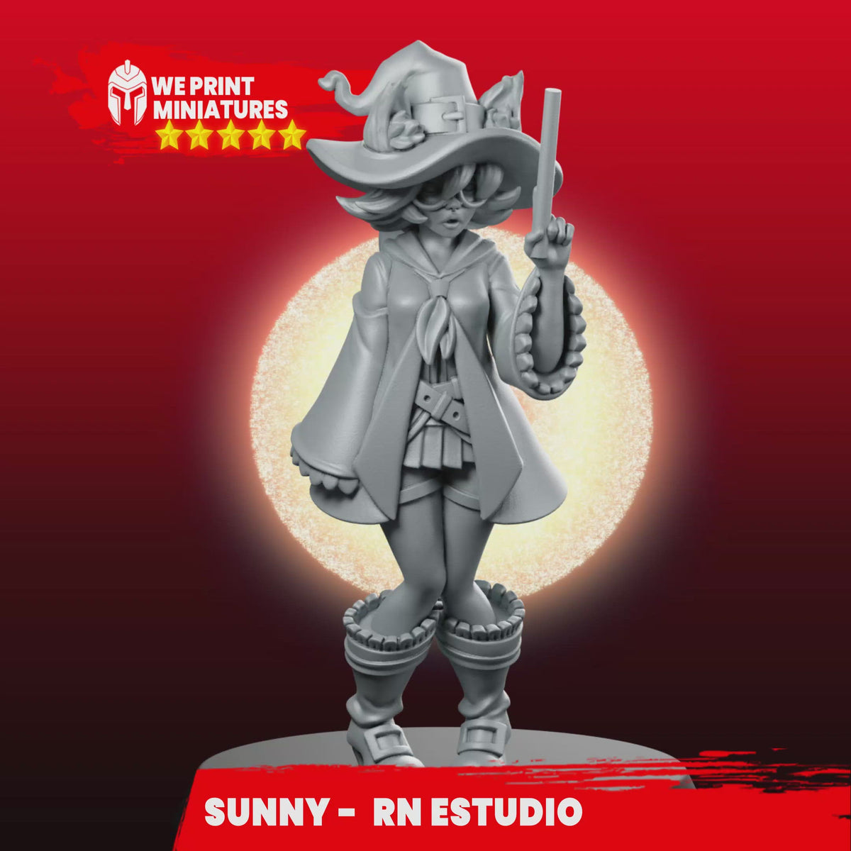 Zauberin Sunny Mage Miniatur