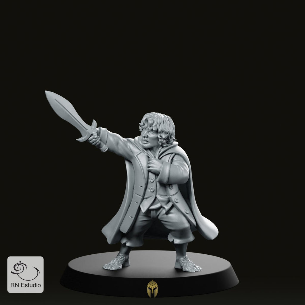 4 Heroes & 1 Villain D&D 28mm Miniatures Starter Pack - We Print Miniatures -RN EStudio