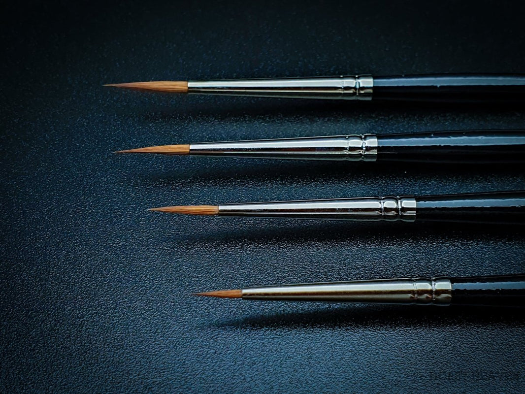 Kolinsky Sable Brushes for Miniature Painting We Print Miniatures
