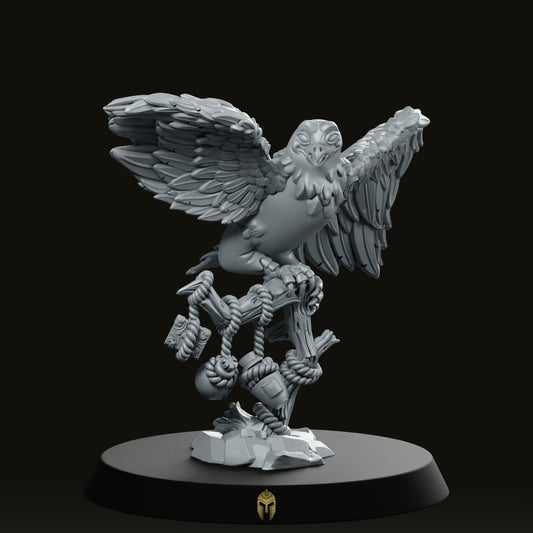 Aigle Bare A Pet Bird Miniature - We Print Miniatures