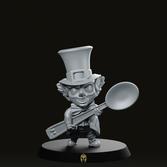 Alice In Wonderland Mad Hatter Miniature - We Print Miniatures -Cross Lances
