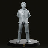 Alien Business Man Scifi Miniature - We Print Miniatures