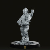 Alien Hunter Gunner Pvt Nia Miniature - We Print Miniatures