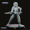 Aliens Lannie with AutoGun Miniature - We Print Miniatures