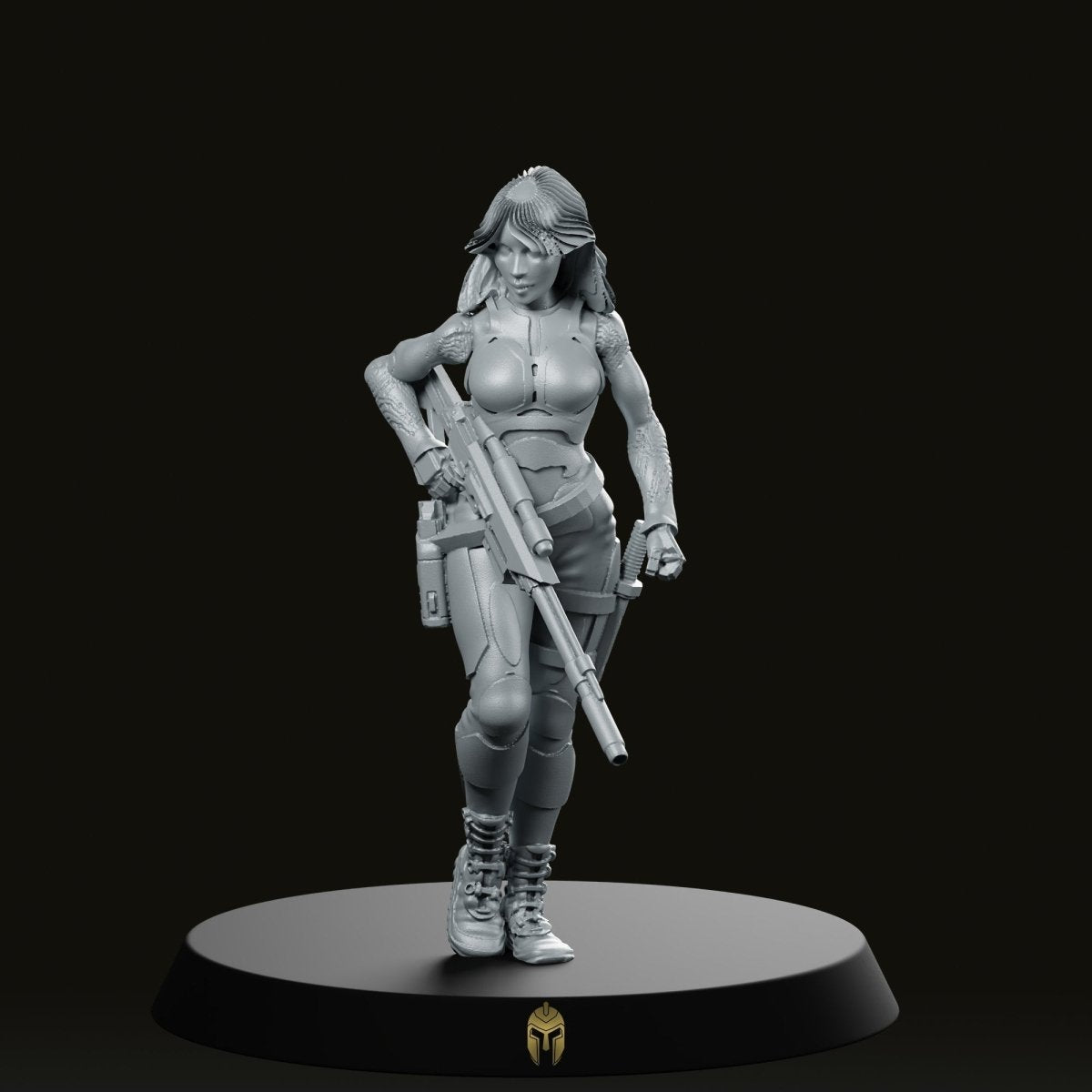 Anafeuta Assassin Future Miniature - We Print Miniatures -Bob Naismith Miniatures
