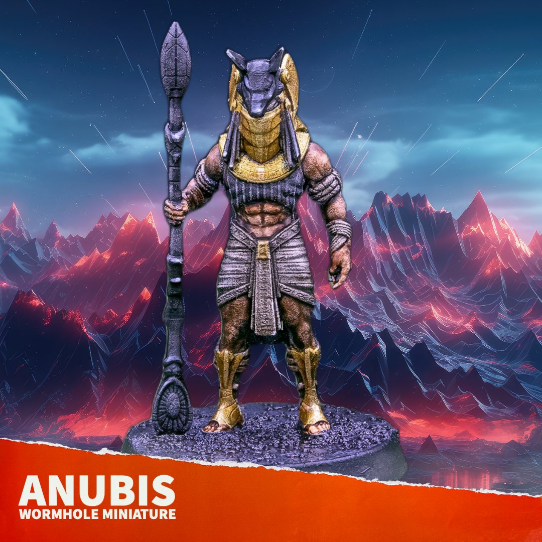 Anubis Guldoran Entrance Guard Miniature - We Print Miniatures