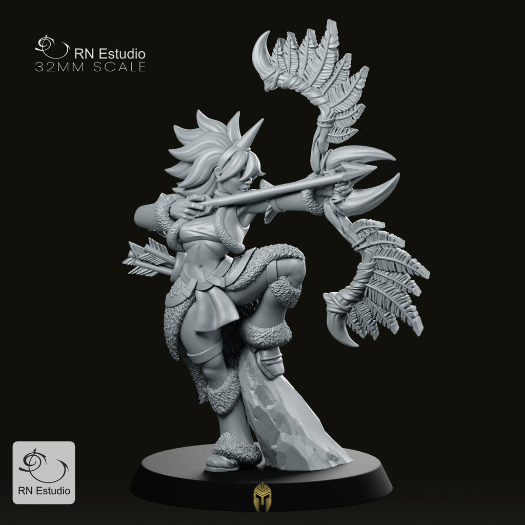 Archer Kira Forest Miniature - We Print Miniatures