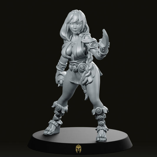 Artemisa Female Miniature - We Print Miniatures