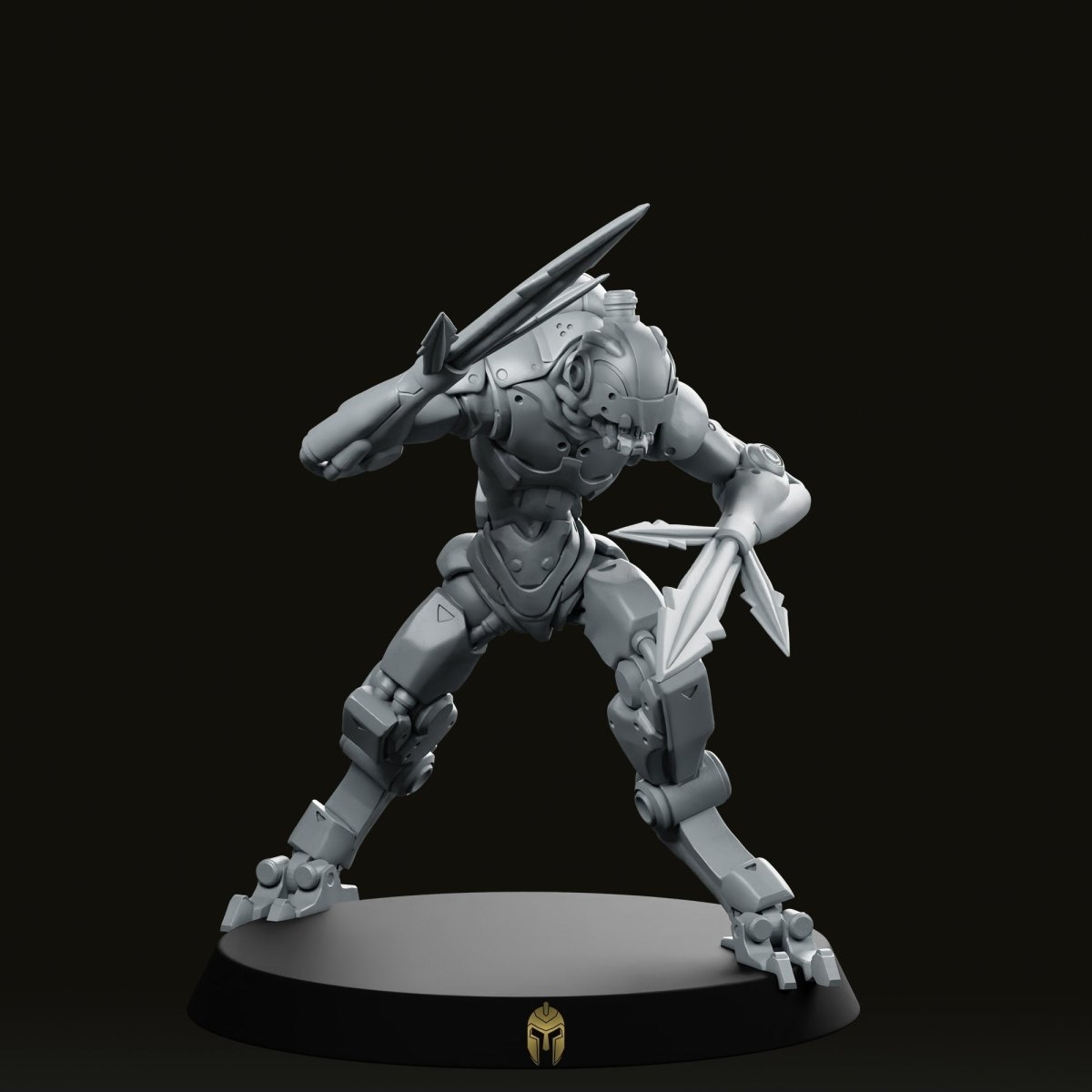 Assassin Elendrix Jade Panther Miniature - We Print Miniatures