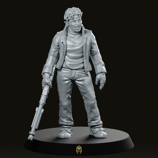 Bank Robber Dicky Miniature - We Print Miniatures -Papsikels Miniatures