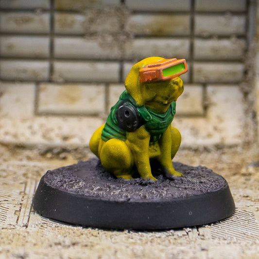 Bantay The VR Dog Cyberpunk Miniature - We Print Miniatures