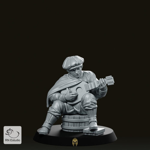 Bard Fantasy Forley Miniature - We Print Miniatures
