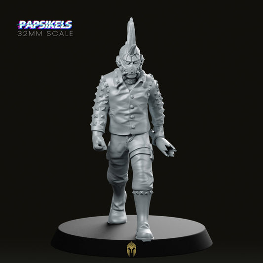 Baron Kaysler CyberPunk Ganger Miniature - We Print Miniatures