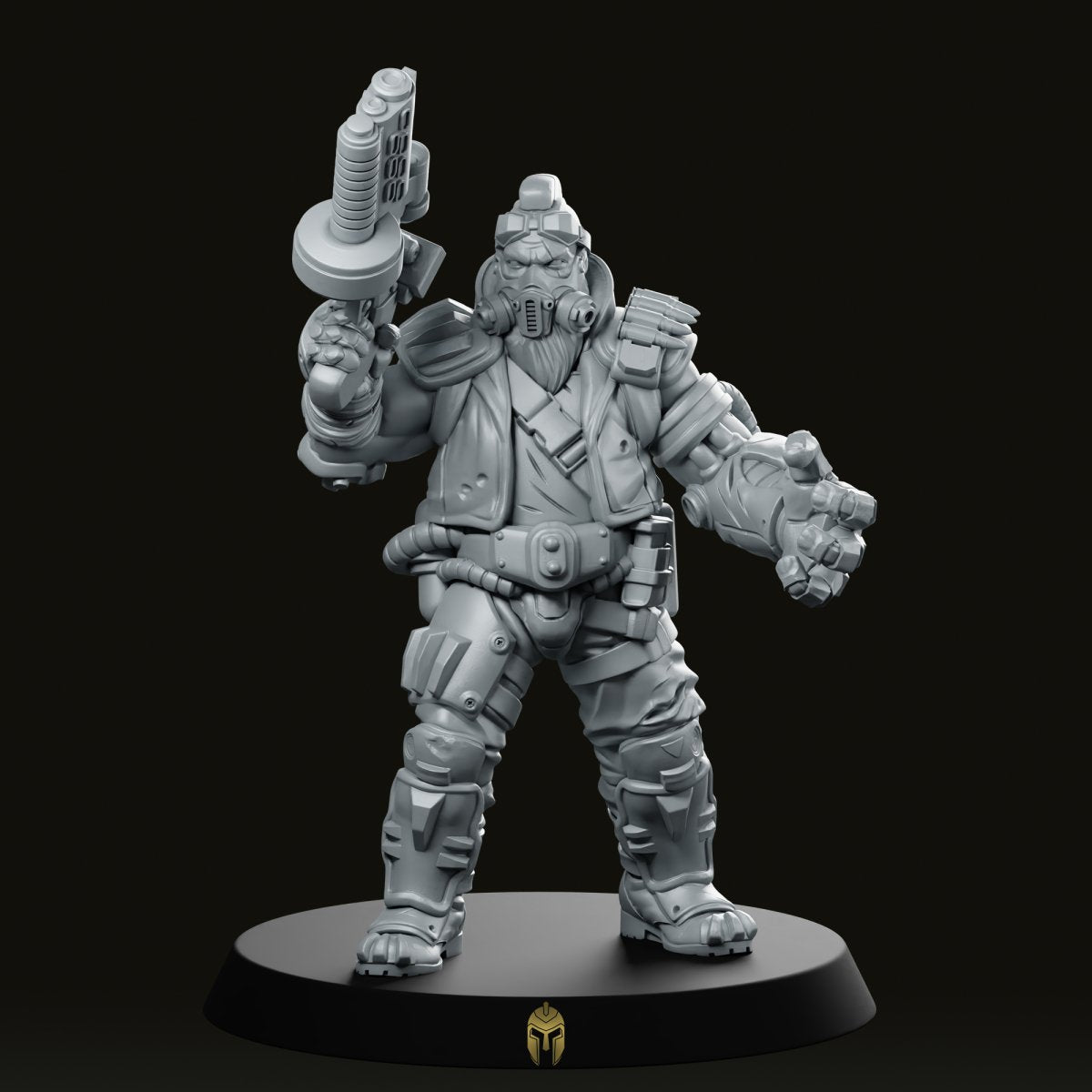 Batang City Mercenary Miniature - We Print Miniatures