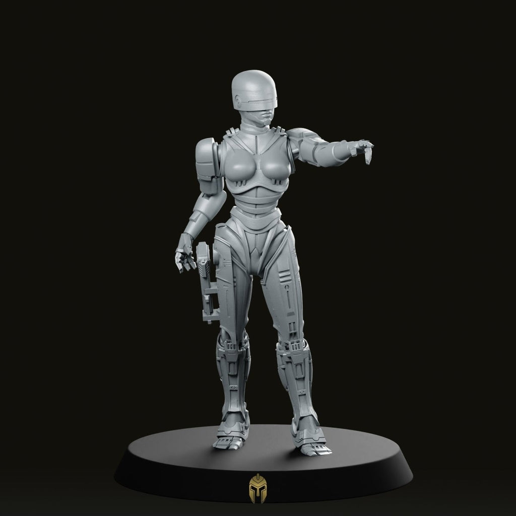 Battle Police Cyborg Series 5C Miniature