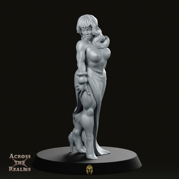 Betty Pinup Sci-Fi Femme Fatale Personage Miniatuur