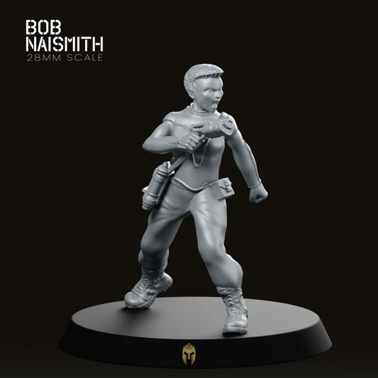 Bhuttul Space Fleet Crew Miniature - We Print Miniatures -Bob Naismith Miniatures