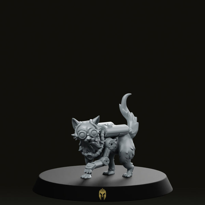 Bimba Artificer A Cat Pet Miniature Steampunk Companion
