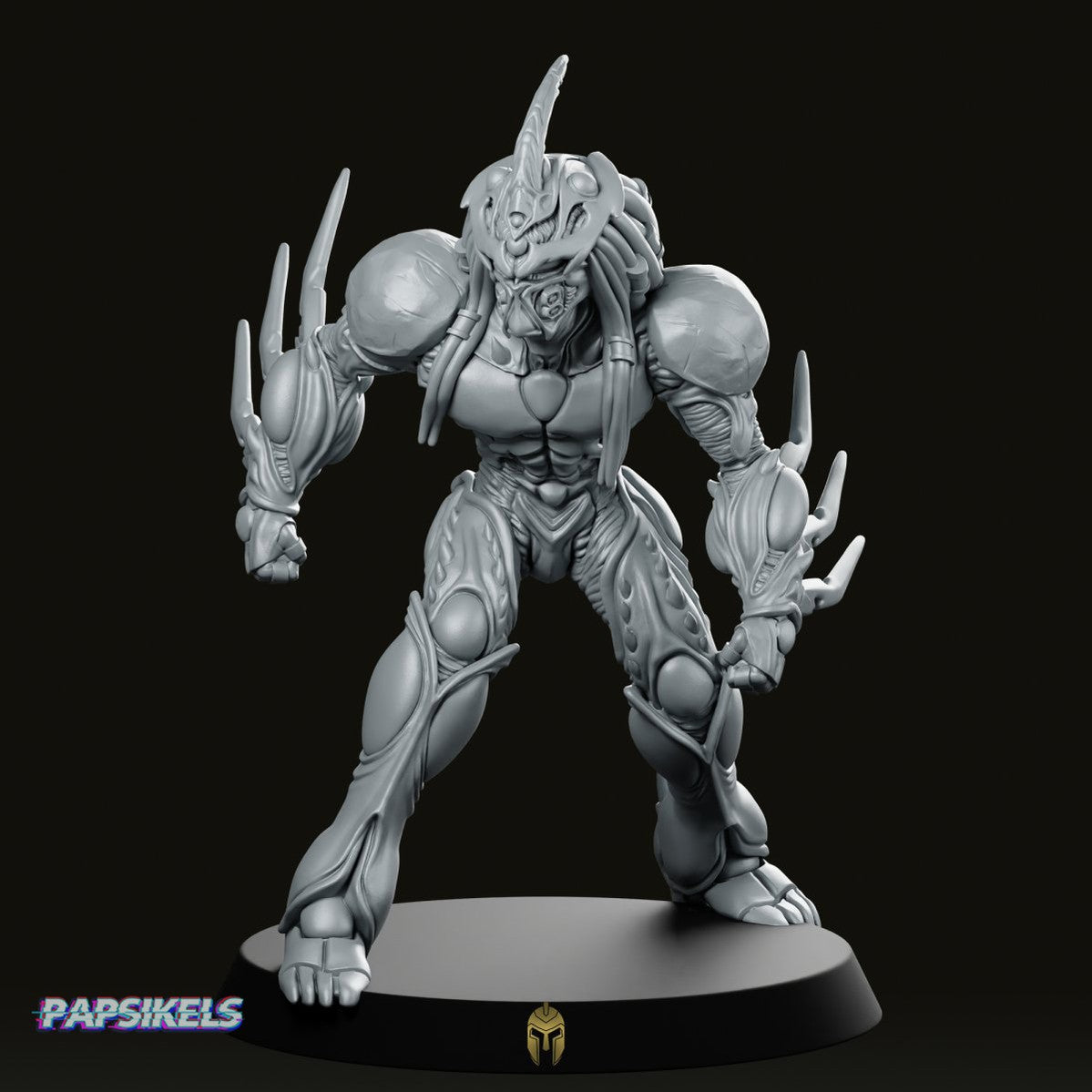 Bio Boosted Apex Hunter B Miniature - We Print Miniatures
