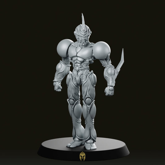 Bio Techno Man 2 E Miniature - We Print Miniatures