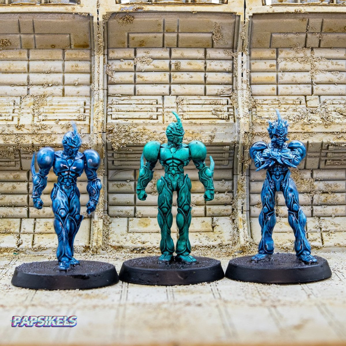 Bio Techno Man 3 B Miniature - We Print Miniatures
