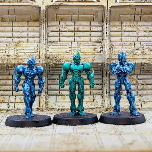 Bio Techno Man 3 B Miniature - We Print Miniatures