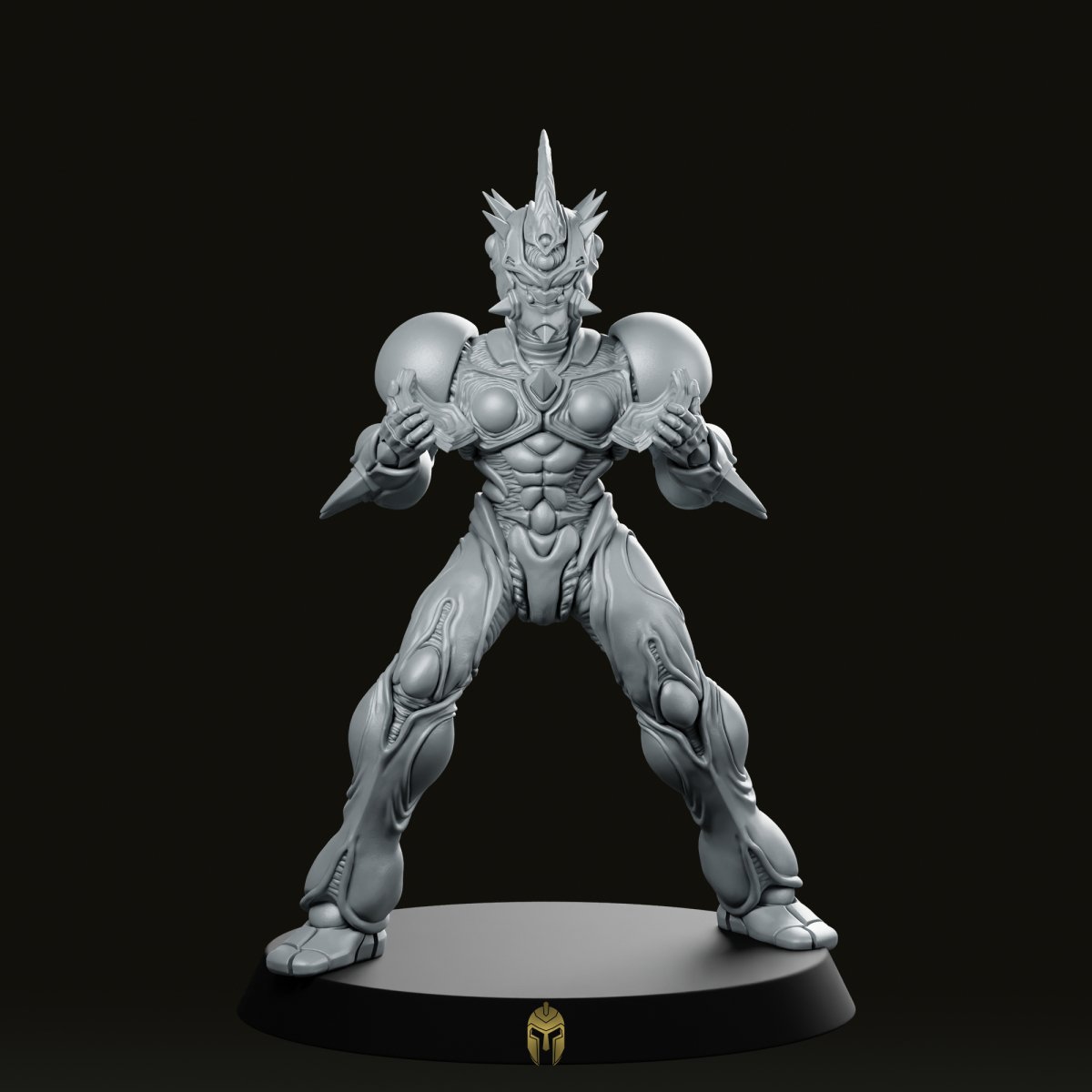 Bio Techno Man 3 C Miniature - We Print Miniatures -Papsikels Miniatures