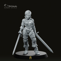 Blademaster Daena Miniature