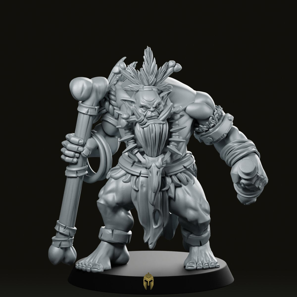 Blood Shaman C Miniature - We Print Miniatures -CastNPlay