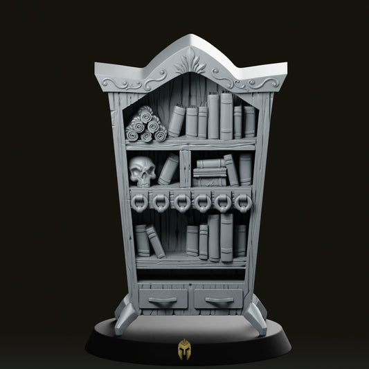 Book Shelf Miniature - We Print Miniatures -CastNPlay