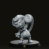 Cat Thrower 14 - Miniature - We Print Miniatures