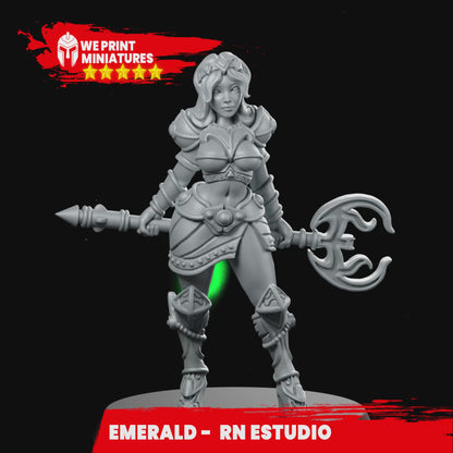 Mage Emerald Witch Miniature
