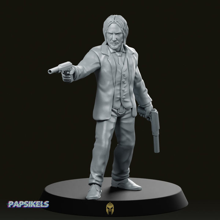 Code Name Juan Fuze Miniatura Agente de Doble Pistola