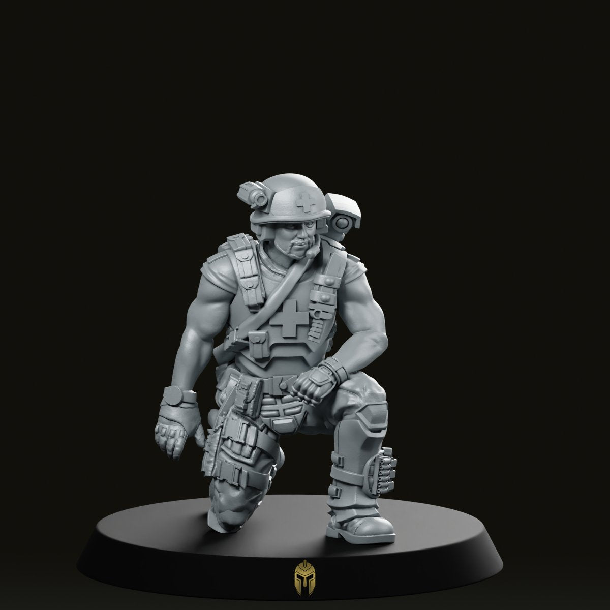 Colonial Medic Greg Hillerman Miniature - We Print Miniatures