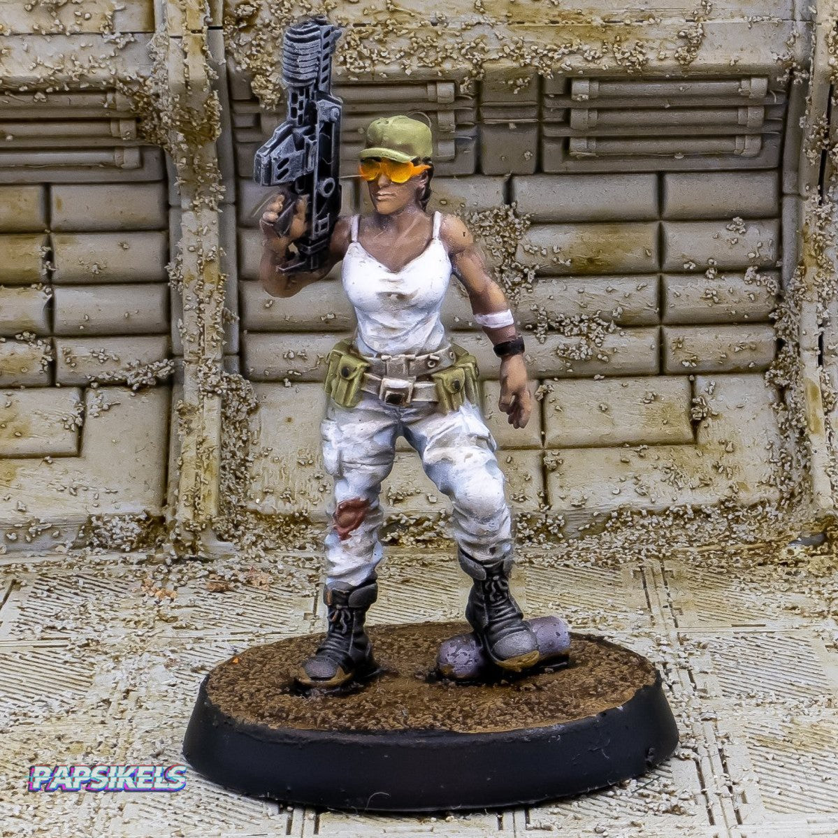Commando Grace Barrejo Female Miniature Science Fiction by Papsikels ...