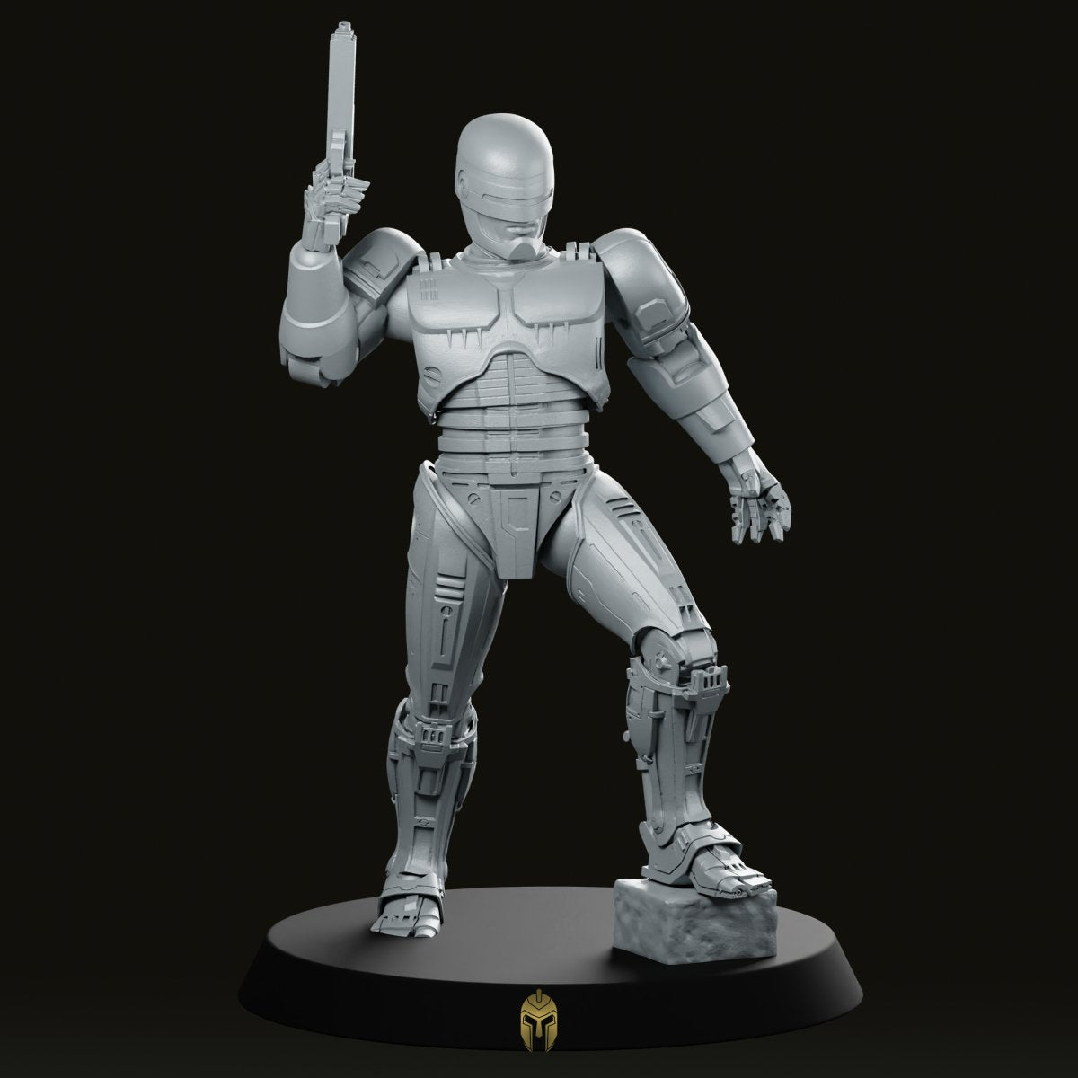 Battle Cop Cyborg Series 2 B Miniature - We Print Miniatures