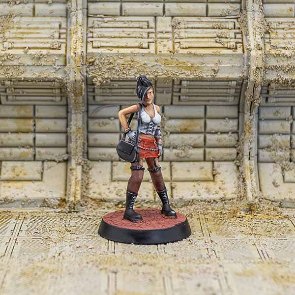 Cyberpunk Citizen Carlita Miniature - We Print Miniatures