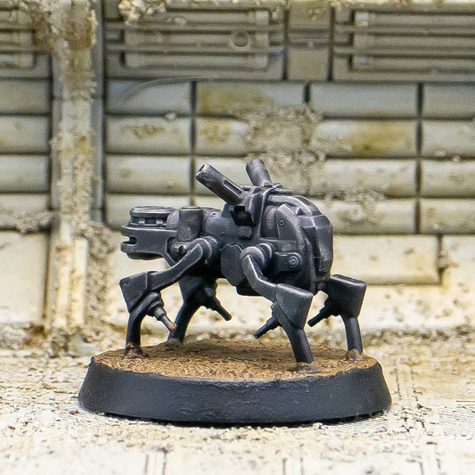 Cyberpunk Drone Dog Bingo Miniature - We Print Miniatures