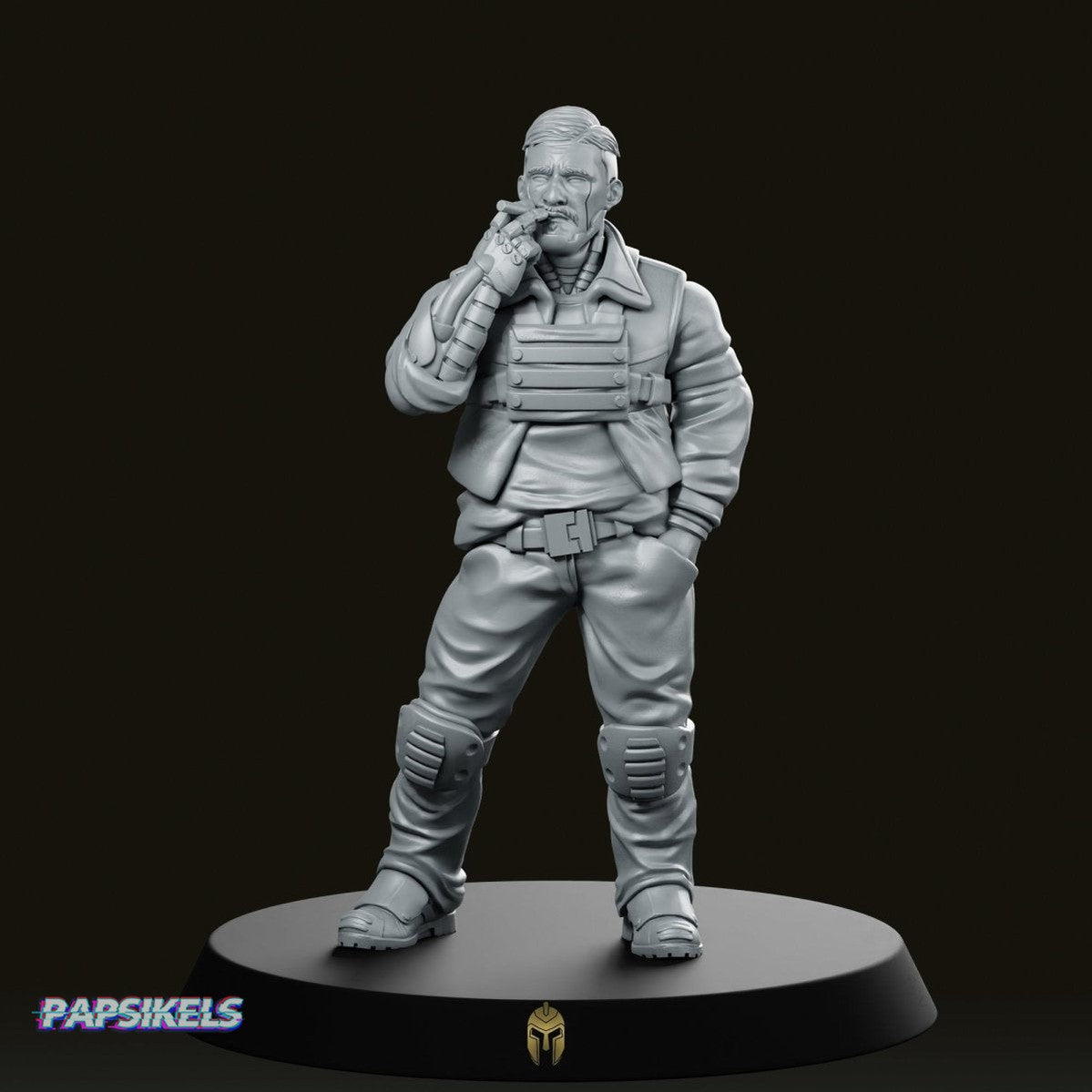 Cyberpunk Joni Diaz Quadro Kantos Miniature - We Print Miniatures