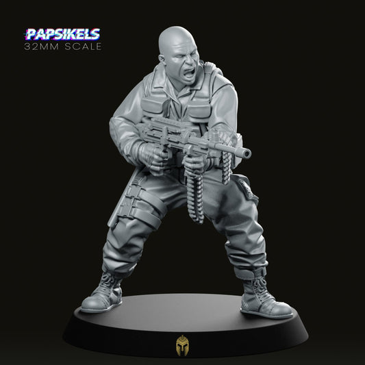 Dax Bracken with LMG Miniature - We Print Miniatures