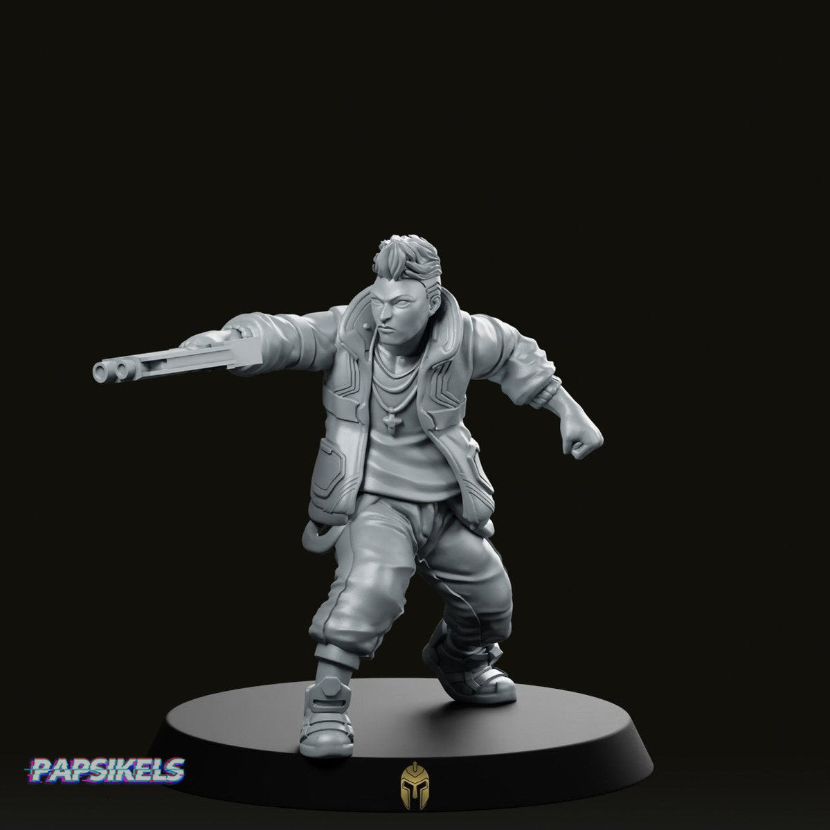 Dee Ramirez Cyber Edgestrider Miniature - We Print Miniatures