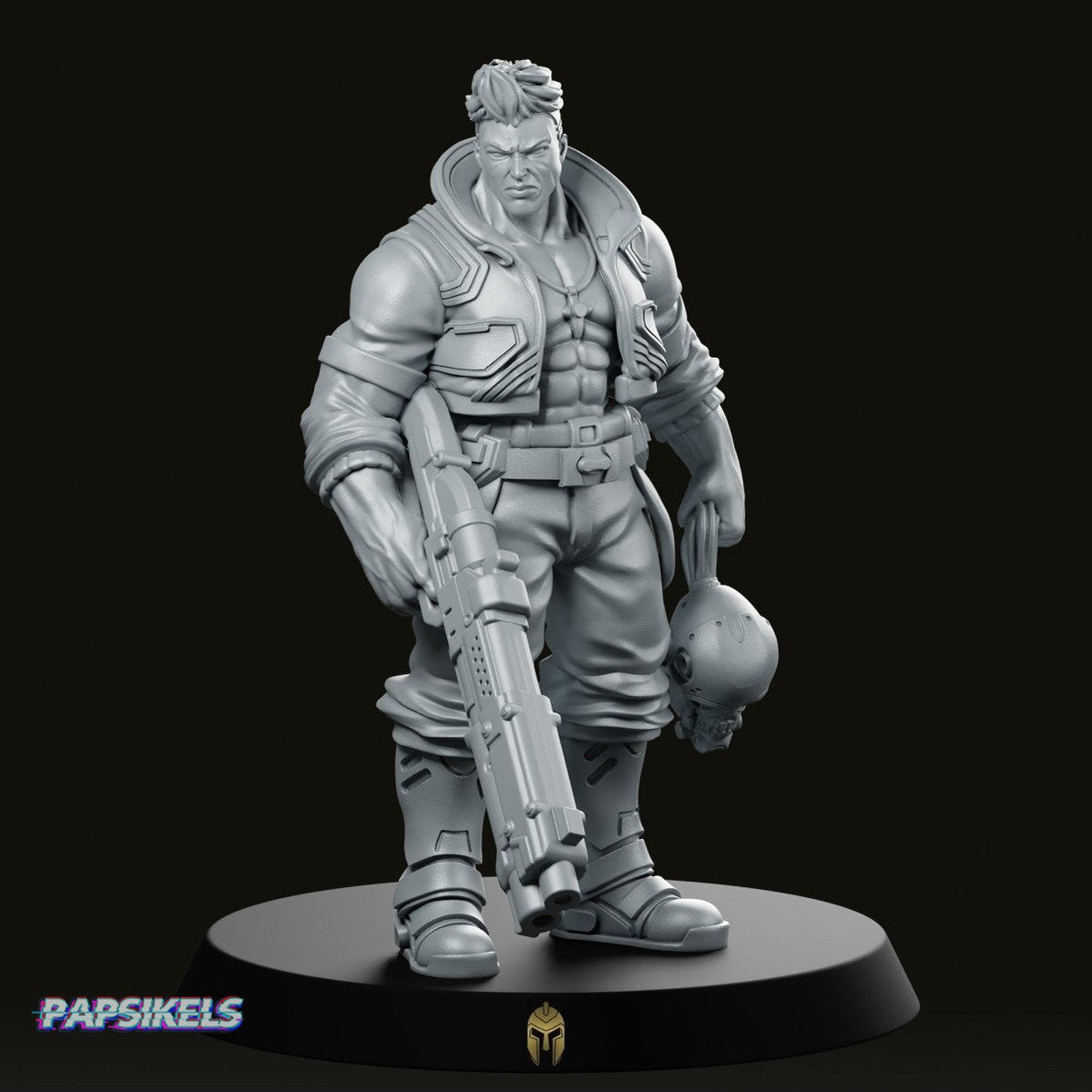 Dee Ramirez Leader Scifi Miniature - We Print Miniatures