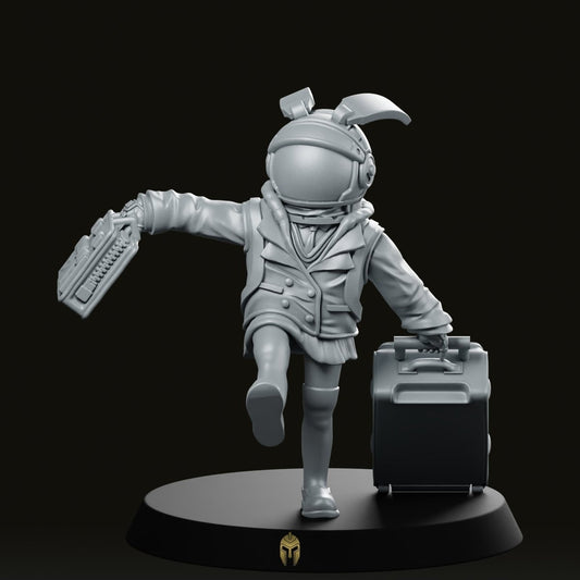 Delivery Gurl Penelopi Scifi Miniature - We Print Miniatures