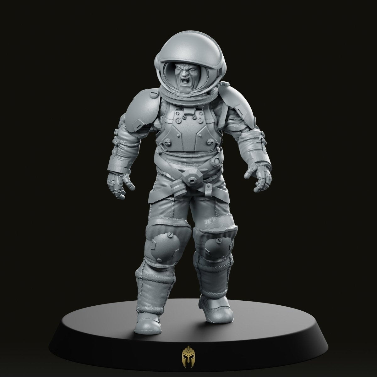 Densi Spacesuits Miniature - We Print Miniatures -Bob Naismith Miniatures
