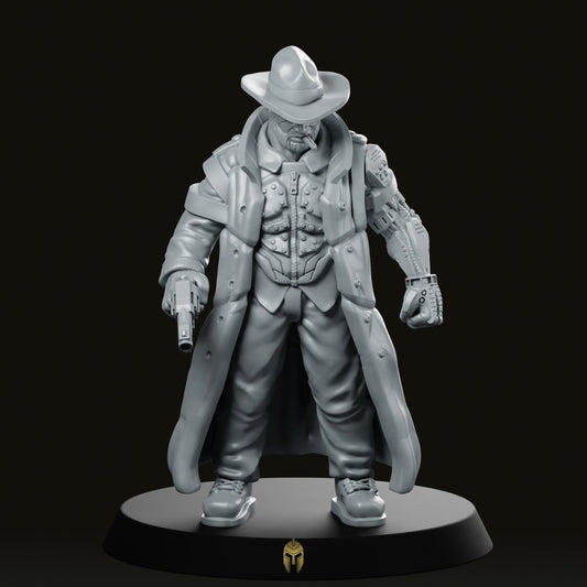 Detective Bruce Dwayne Pcpd Miniature - We Print Miniatures